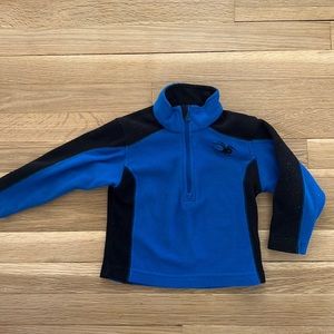 Spyder fleece half zip size 2